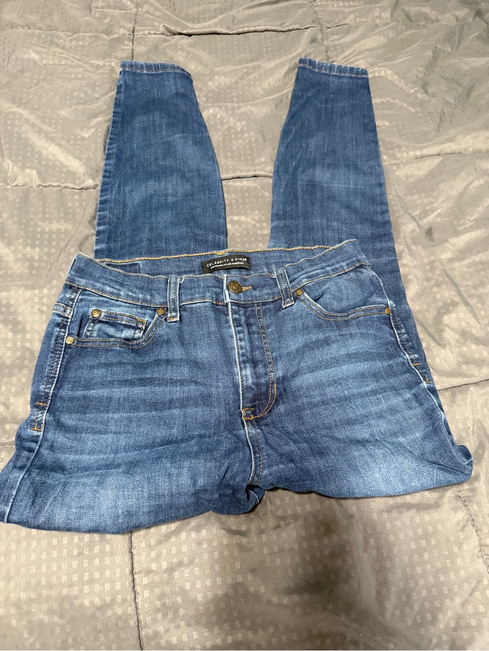 celebrity pink skinny jeans size 5 5/27 Blue Denim